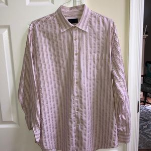 Scott Barber Mens XL Stripe Button Down